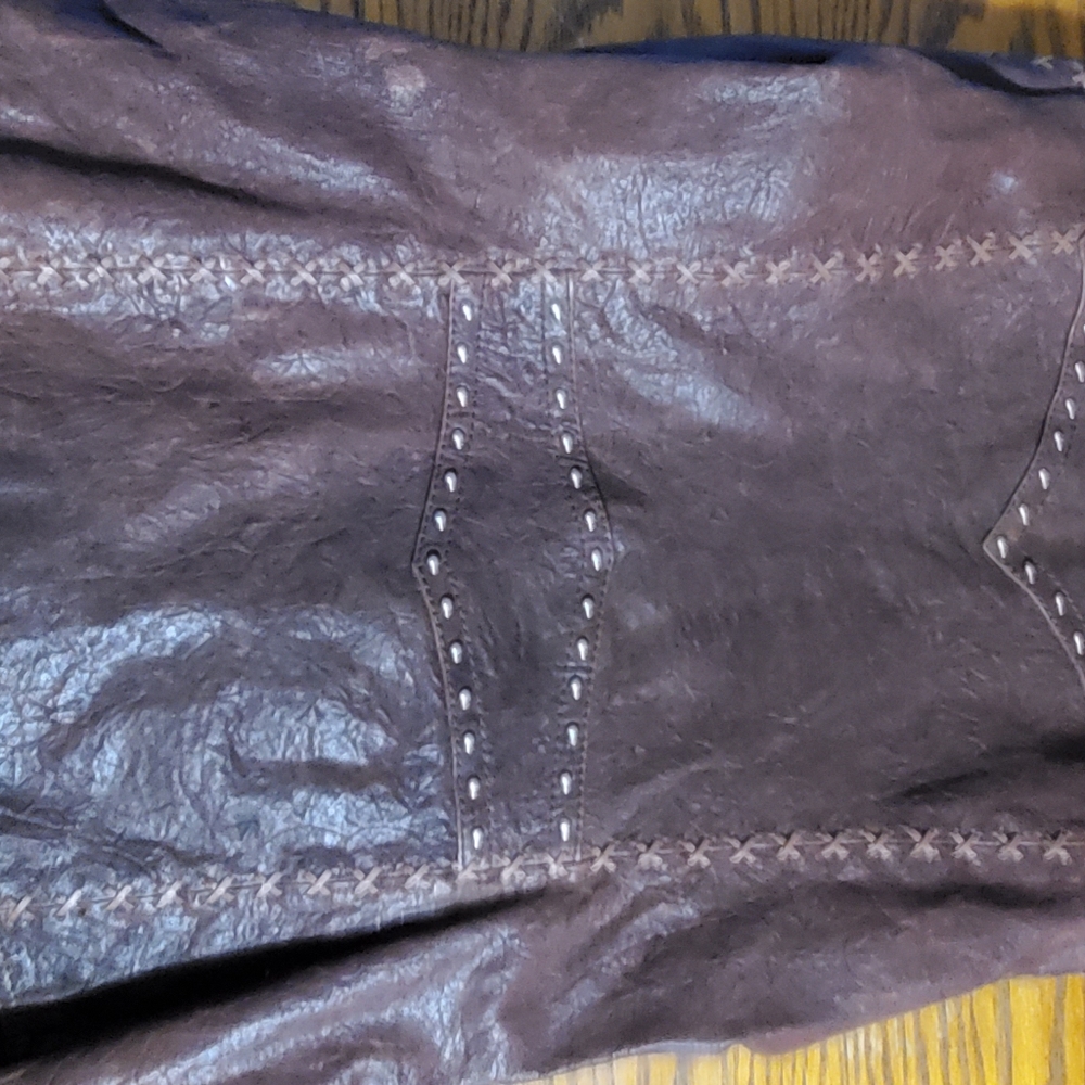 Leather jacket